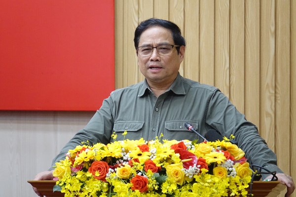 Thủ tướng: Quảng Ngãi cần bảo tồn, phát huy những giá trị lịch sử và các di sản văn hóa - Anh 1