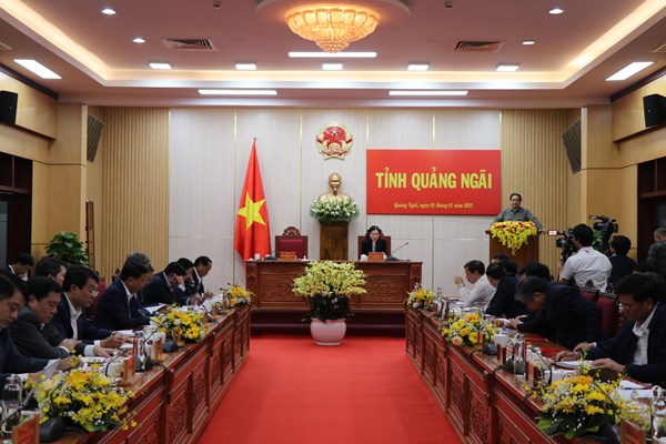 Thủ tướng: Quảng Ngãi cần bảo tồn, phát huy những giá trị lịch sử và các di sản văn hóa - Anh 4