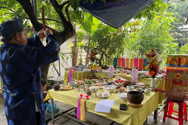 Giỗ Tổ nghề may ở Hội An - Anh 1