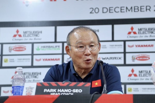 HLV Park Hang-seo: Tôi cảm ơn các cầu thủ đã nỗ lực thi đấu hết mình - Anh 1