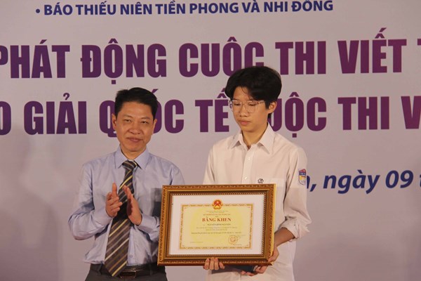 Phát động Cuộc thi Viết thư quốc tế UPU lần thứ 52 - Anh 2