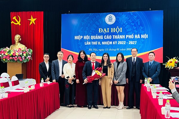 Hiệp hội Quảng cáo Thành phố Hà Nội ra mắt BCH nhiệm kỳ II: Kỳ vọng bứt phá - Anh 1