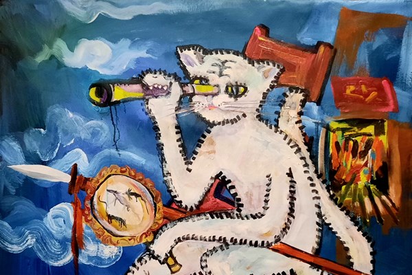 Huế: Triển lãm tranh Con giáp mùa Xuân lần thứ 19 - Anh 1