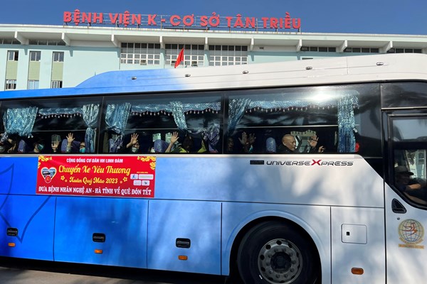“Bến xe yêu thương” - mang Tết ấm áp đến gần hơn với người bệnh ung thư - Anh 3