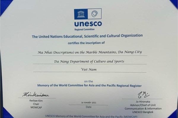 Ma nhai Ngũ Hành Sơn, di sản văn hóa độc đáo - Anh 2