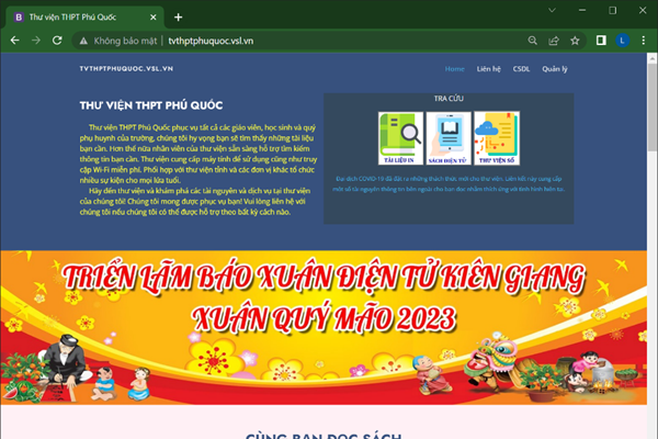 Thưởng lãm Hội báo Xuân trên nền tảng trực tuyến - Anh 1