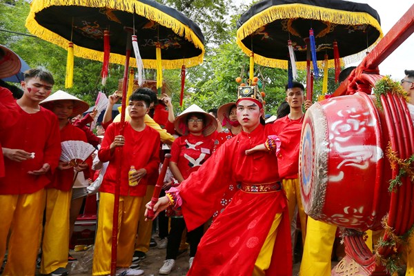 Di sản văn hóa phi vật thể đại diện của nhân loại: Hội Gióng, sức hút lạ kỳ - Anh 3