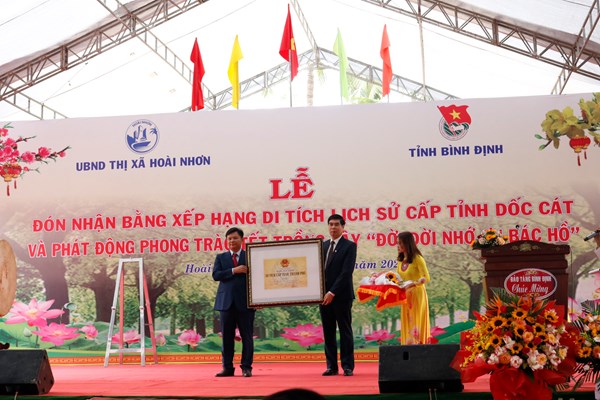 Bình Định: Di tích lịch sử Dốc Cát được xếp hạng cấp tỉnh - Anh 1