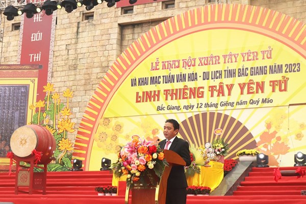 Khai mạc Tuần Văn hóa- Du lịch tỉnh Bắc Giang năm 2023 - Anh 4