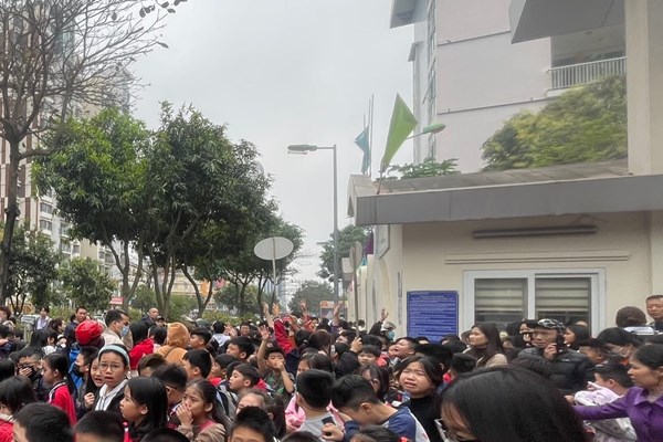 Hà Nội: Cháy tại Trường Tiểu học Yên Hoà - Anh 3