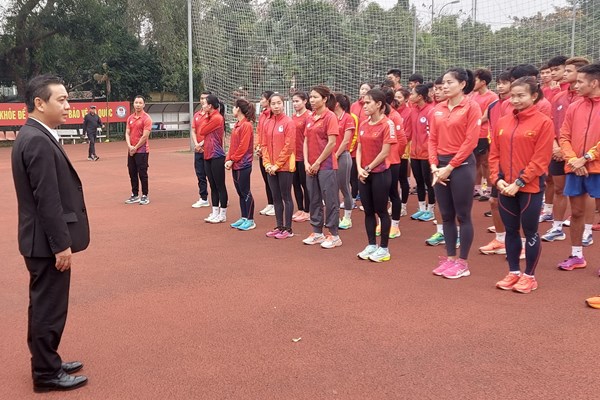 Kiểm tra công tác chuẩn bị SEA Games 32: Không chủ quan, cần tập trung cao độ, nhất là các vận động viên trọng điểm - Anh 1