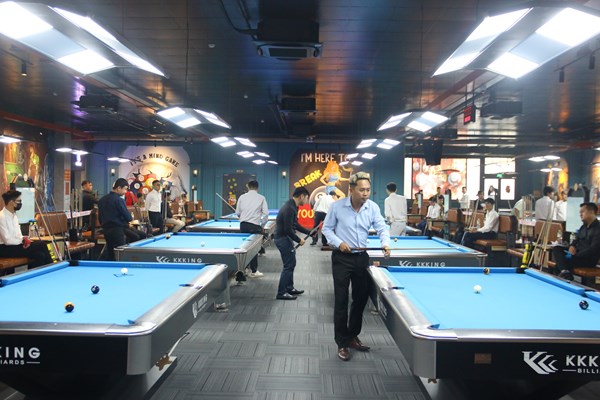 Gần 600 cơ thủ tham dự Giải Billiards & Snooker A1 TP.HCM 2023 - Anh 1