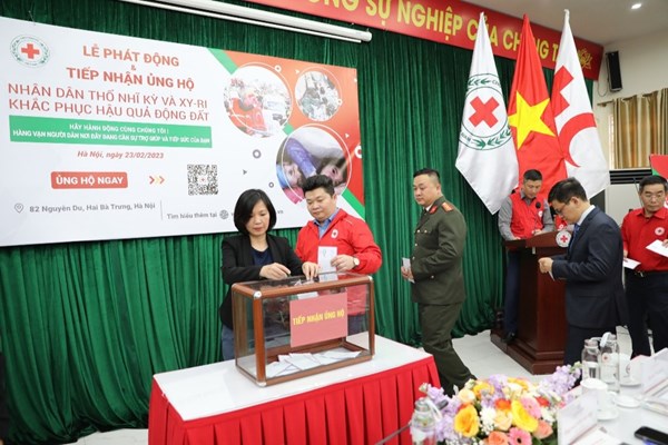 Tiếp nhận hơn 9,8 tỉ đồng ủng hộ người nhân Thổ Nhĩ Kỳ và Syria khắc phục hậu quả động đất - Anh 1