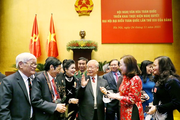 Từ Đề cương về văn hóa Việt Nam năm 1943 đến Hội nghị Văn hóa toàn quốc năm 2021 - Anh 3