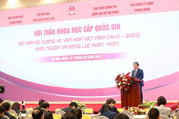 Khơi thông mạch nguồn văn hóa dân tộc - Anh 4