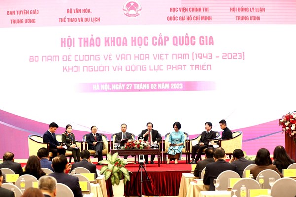 Chấn hưng văn hóa với tư duy đổi mới, hành động đổi mới, dựa trên thực tiễn đổi mới - Anh 1