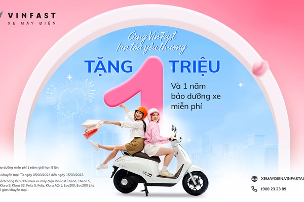 Tin vui cho chị em có ý định mua xe máy điện VinFast dịp 8.3 - Anh 1