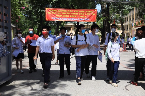 Thi tuyển vào lớp 10 hoàn toàn nằm trong quyền tự chủ của các địa phương - Anh 2