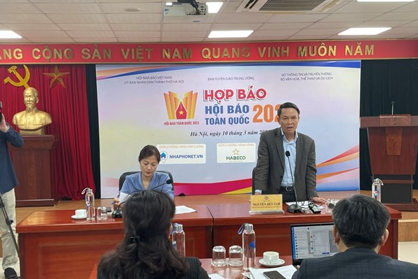 Hội Báo toàn quốc 2023 được tổ chức với quy mô lớn nhất từ trước đến nay - Anh 1