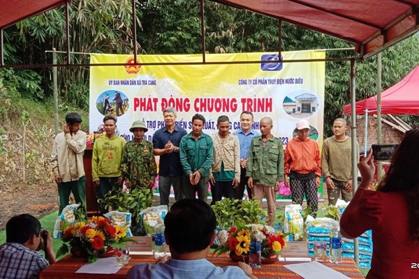 Quảng Nam: Hỗ trợ sinh kế cho người dân khu vực thủy điện - Anh 1