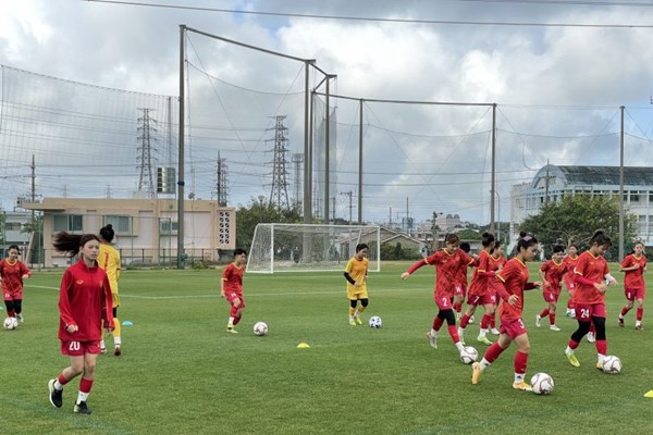 U17 nữ Việt Nam du đấu ở Nhật Bản, chuẩn bị cho vòng loại châu Á - Anh 1