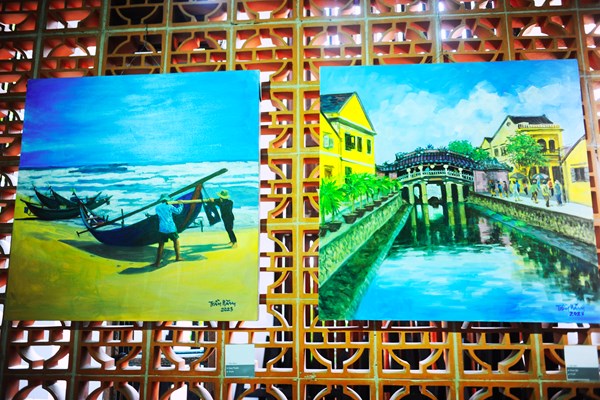 Triển lãm tranh “Hội An ngày trở lại” - Anh 2