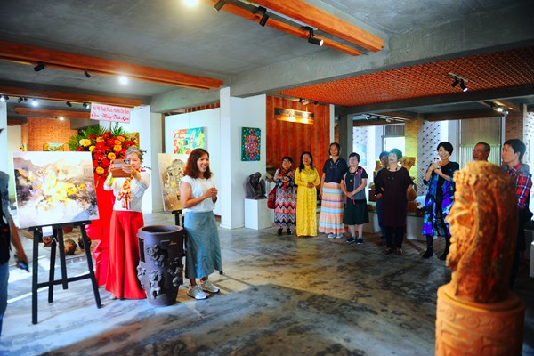 Triển lãm tranh “Hội An ngày trở lại” - Anh 1