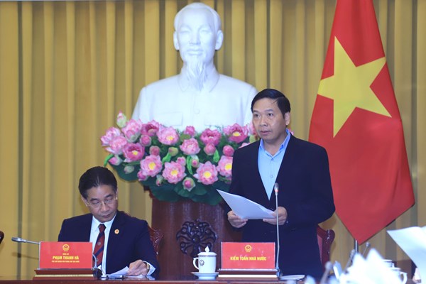 Công bố Pháp lệnh Xử phạt vi phạm hành chính trong lĩnh vực Kiểm toán nhà nước - Anh 1