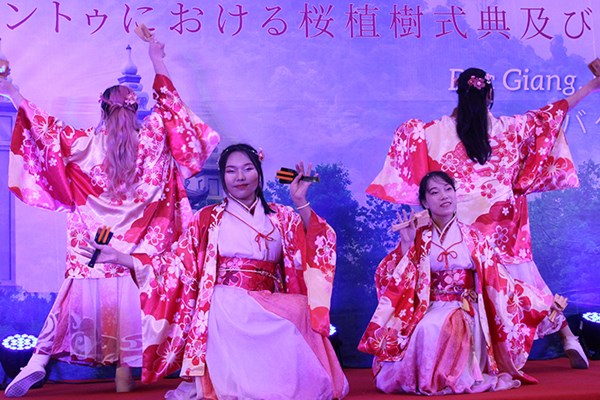 Bắc Giang: Lễ trồng cây hoa Anh đào tại Khu du lịch tâm linh - sinh thái Tây Yên Tử - Anh 5