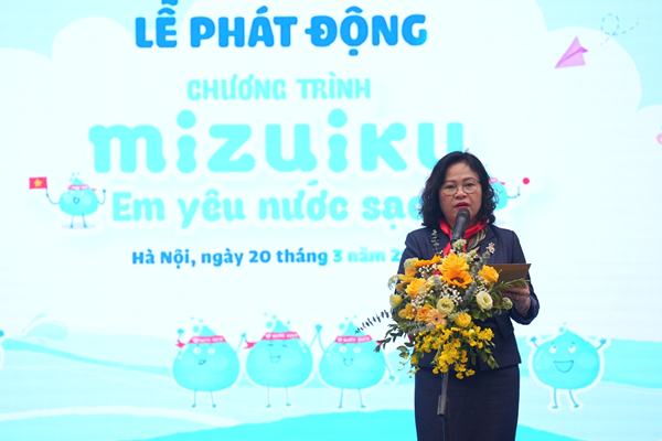 Khởi động chương trình Mizuiku – Em yêu nước sạch” lần thứ 9 - Anh 1