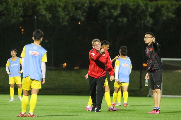 U23 Việt Nam sẵn sàng cho giải quốc tế Qatar - Anh 1