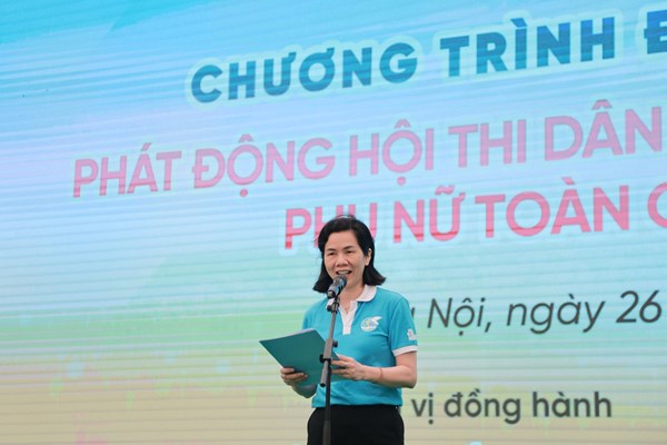 Hội thi Dân vũ và thể dục thể thao phụ nữ toàn quốc năm 2023 - Anh 1