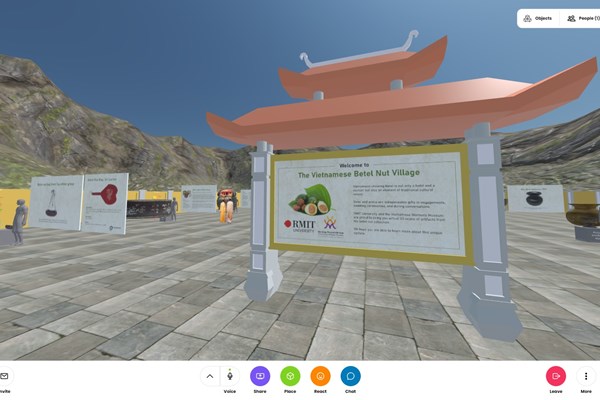 Đưa không gian trầu cau ảo 3D vào giáo trình - Anh 1