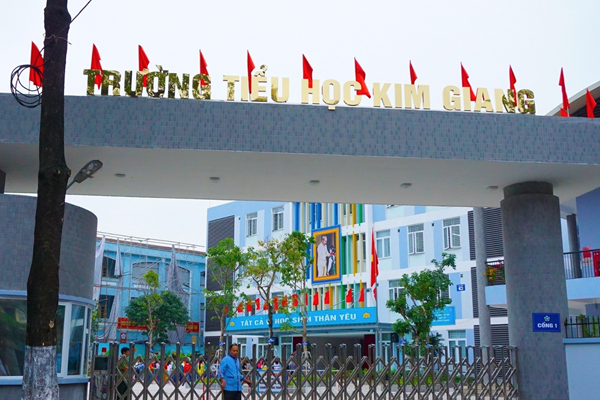 Tạm dừng hoạt động bếp ăn tập thể Trường tiểu học Kim Giang - Anh 1