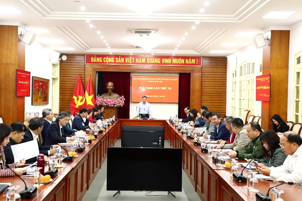 Đảng uỷ Bộ VHTTDL đã hoàn thành khối lượng lớn công việc trong quý I năm 2023 - Anh 1