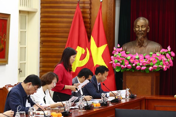 Đảng uỷ Bộ VHTTDL đã hoàn thành khối lượng lớn công việc trong quý I năm 2023 - Anh 3