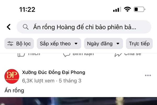 Ấn vàng “Hoàng đế chi bảo” chưa hồi hương đã tràn lan… “phiên bản” - Anh 2