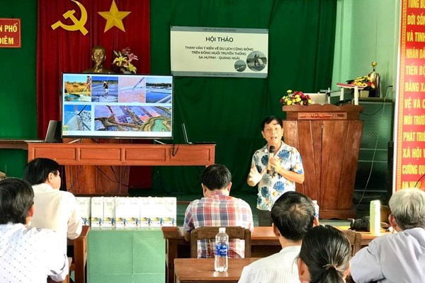 Đồng muối Sa Huỳnh trở thành điểm du lịch cộng đồng hấp dẫn - Anh 4