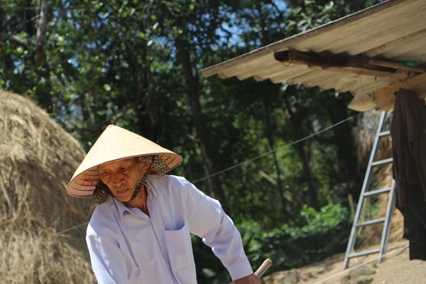 Cựu chiến binh hiến đất xây dựng Nhà văn hóa - Anh 1