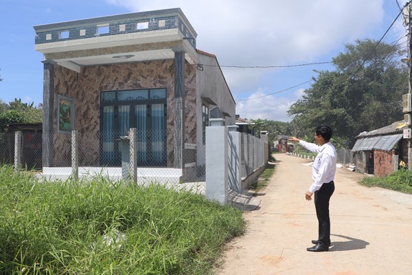 Cựu chiến binh hiến đất xây dựng Nhà văn hóa - Anh 3