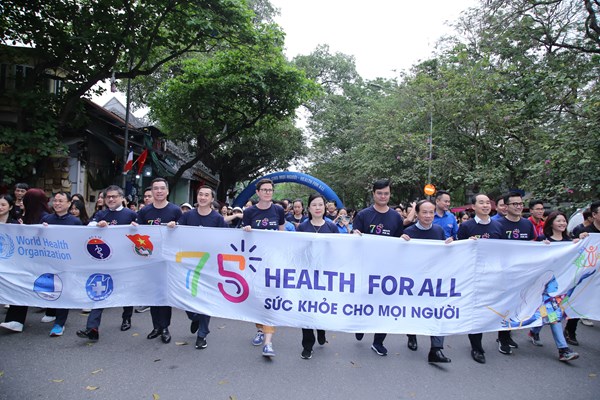 Nhiều hoạt động hưởng ứng Ngày sức khỏe thế giới - Anh 2