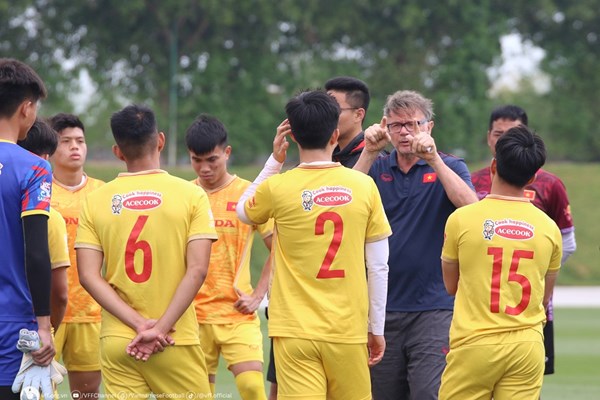 U22 triệu tập 31 cầu thủ chuẩn bị cho SEA Games 32 - Anh 2