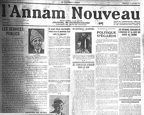 Sách trong đời sống báo chí - xuất bản trước 1945: Ông chủ báo trong buổi đầu nền văn chương Quốc ngữ - Anh 1