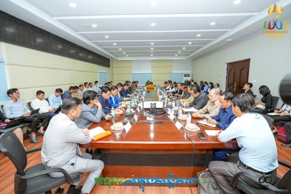 Campuchia gây bất ngờ lớn: Miễn phí ăn, ở cho các Đoàn Thể thao dự SEA Games 32 - Anh 1