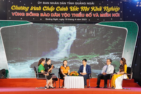 Quảng Ngãi: Chắp cánh ước mơ khởi nghiệp vùng đồng bào DTTS và miền núi - Anh 1