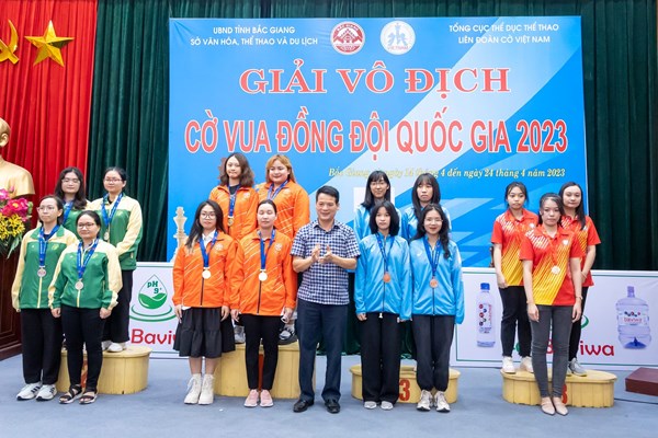 Kết thúc Giải cờ vua đồng đội quốc gia 2023 - Anh 1