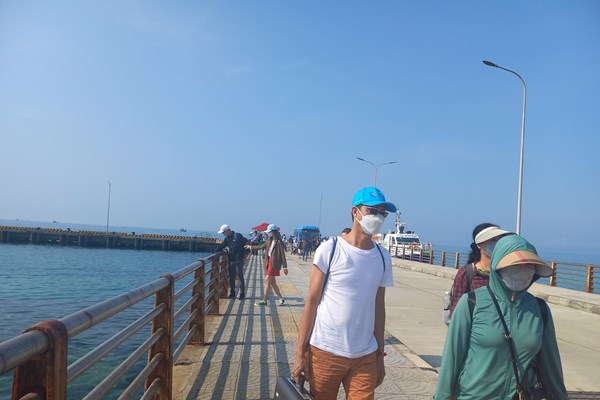 Đảm bảo an toàn tuyệt đối cho du khách tuyến đường thủy Sa Kỳ - Lý Sơn - Anh 4