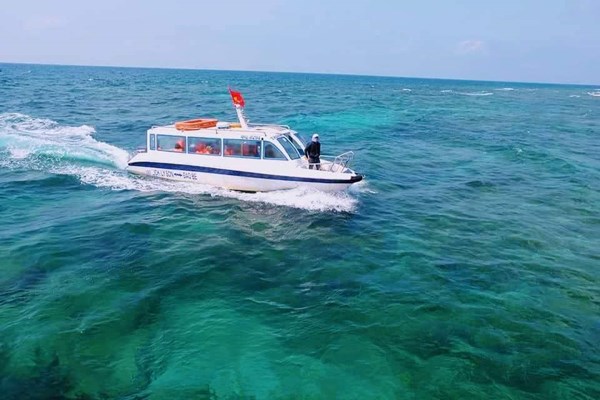Đảm bảo an toàn tuyệt đối cho du khách tuyến đường thủy Sa Kỳ - Lý Sơn - Anh 3