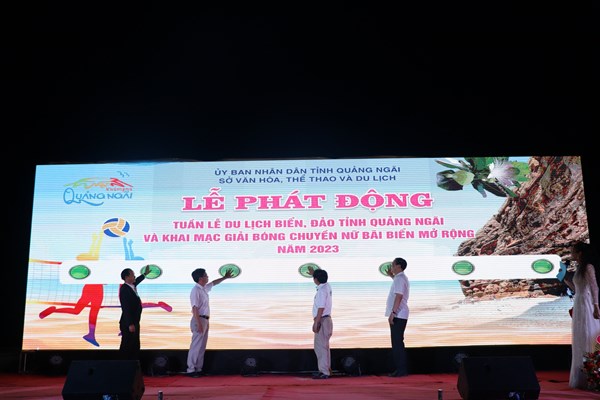 Quảng Ngãi: Khai mạc Tuần lễ Du lịch biển, đảo năm 2023 - Anh 1