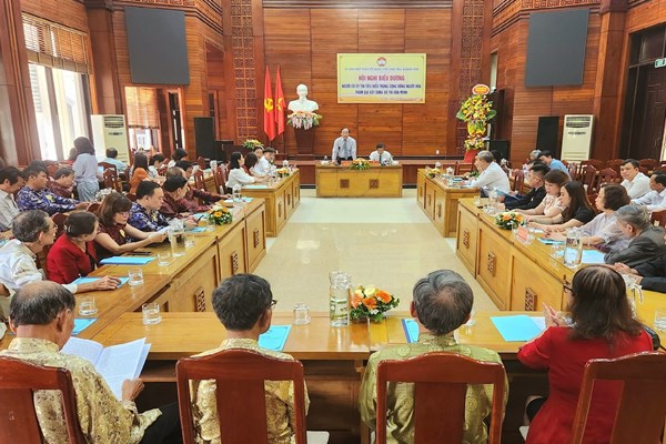 Quảng Nam: Biểu dương 30 cá nhân tiêu biểu có uy tín trong cộng đồng - Anh 1